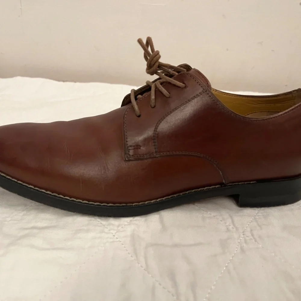Cole Haan Cambridge Plain Oxford Men's Dress Shoe, Size 9, Sequoia